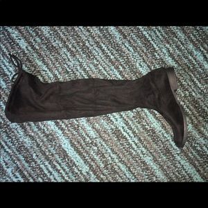 black over the knee boots